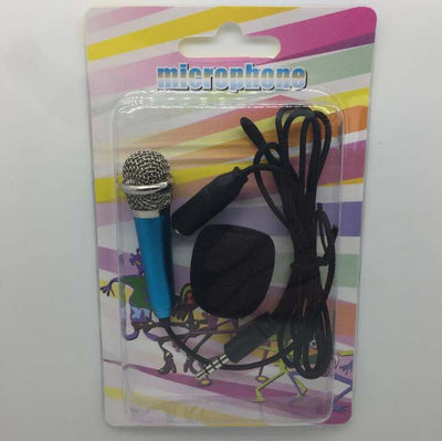 Mini Karaoke Condenser Wired 3.5mm Microphone Mic Mobile Phone For Android