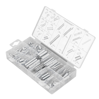 200Pcs Spring Extension Compression Assortment Accessory Set Kit for Maintenance DIY