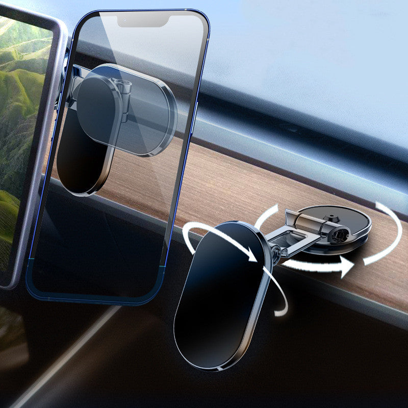 folding magnetic car phone holder
