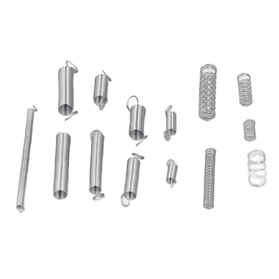 200Pcs Spring Extension Compression Assortment Accessory Set Kit for Maintenance DIY