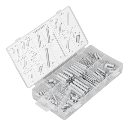 200Pcs Spring Extension Compression Assortment Accessory Set Kit for Maintenance DIY