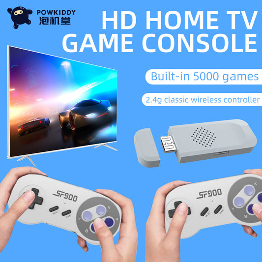 New SF900 Home Two-player TV Game Console SFC Versus Wireless Joystick Children's Electronics